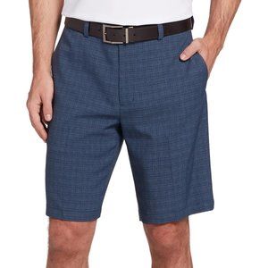 NWT Walter Hagen Men's Perfect 11 Tonal Plaid 10" Golf Shorts